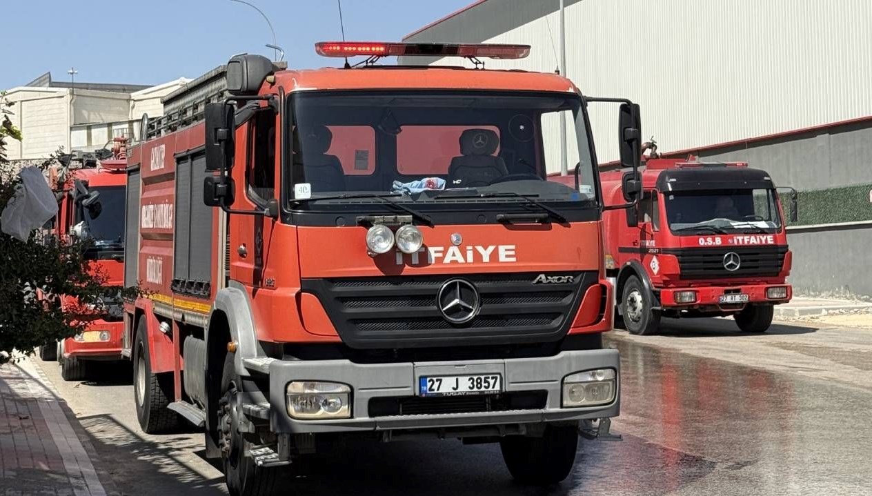 gaziantepte fabrikada yangin kICa7ebc